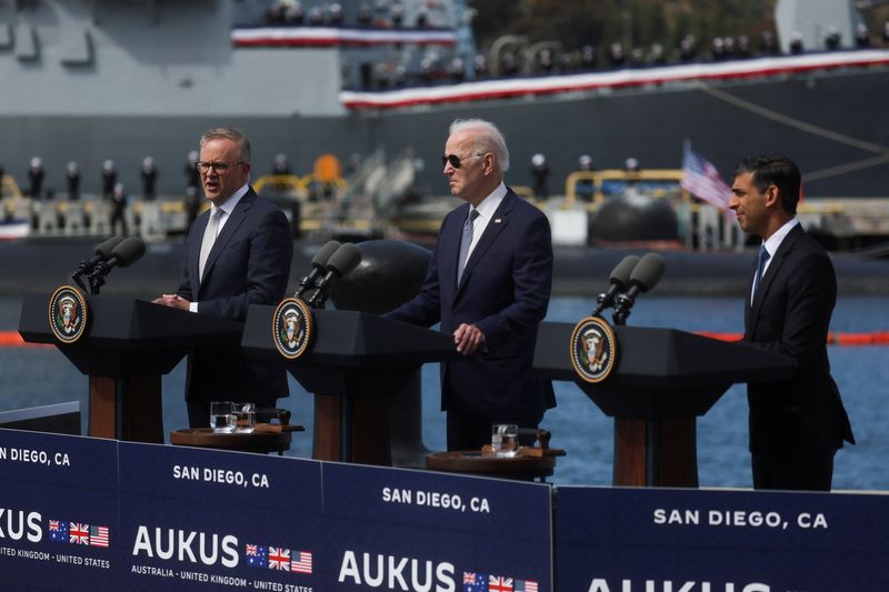The US bill requires the US to coordinate Japan's role in the AUKUS program with the UK and Australia