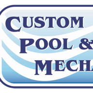 Logo Custom Pool & Spa Mechanics, Inc.