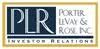 Logo Porter, LeVay & Rose, Inc.