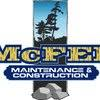 Logo Mcfee Maintenance & Construction